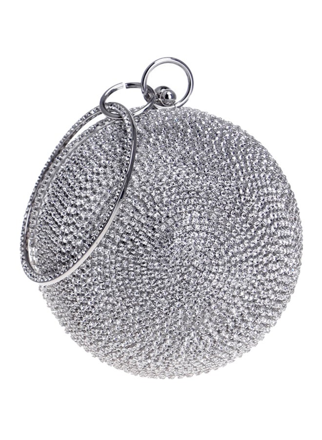 Generic - Banquet Lady Fashion Handbag Keychain Silver - Image 1
