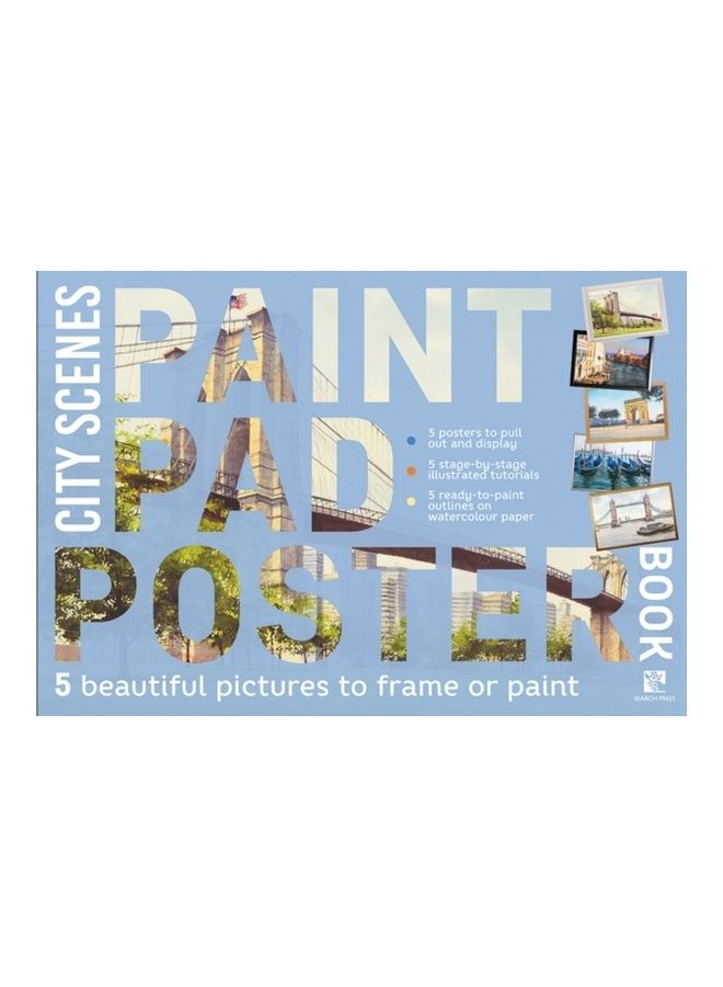 Paint Pad Poster Book Hardcover English by Geoff Kersey 