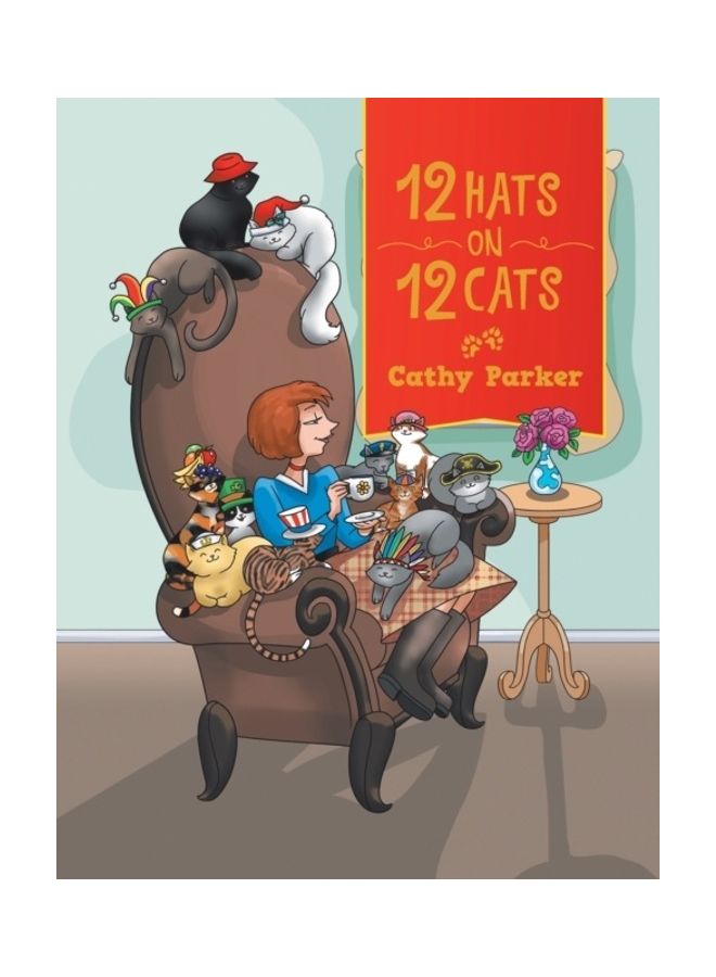 12 Hats On 12 Cats paperback english 
