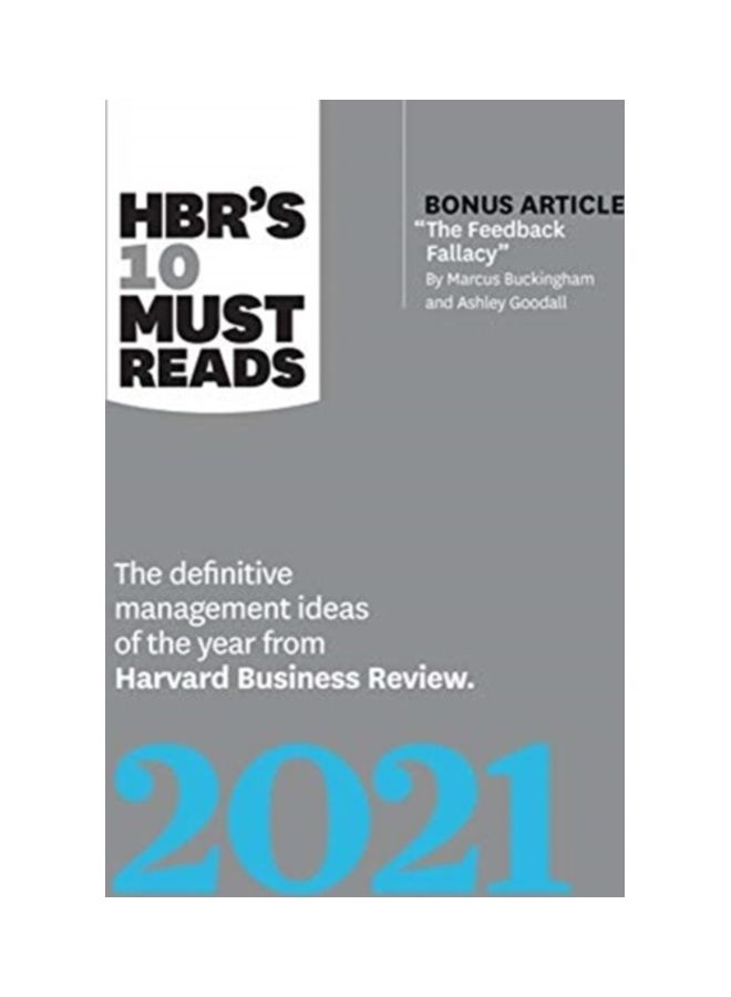 HBR'S 10 Must Reads Paperback English by Marcus Buckingham - 44124 