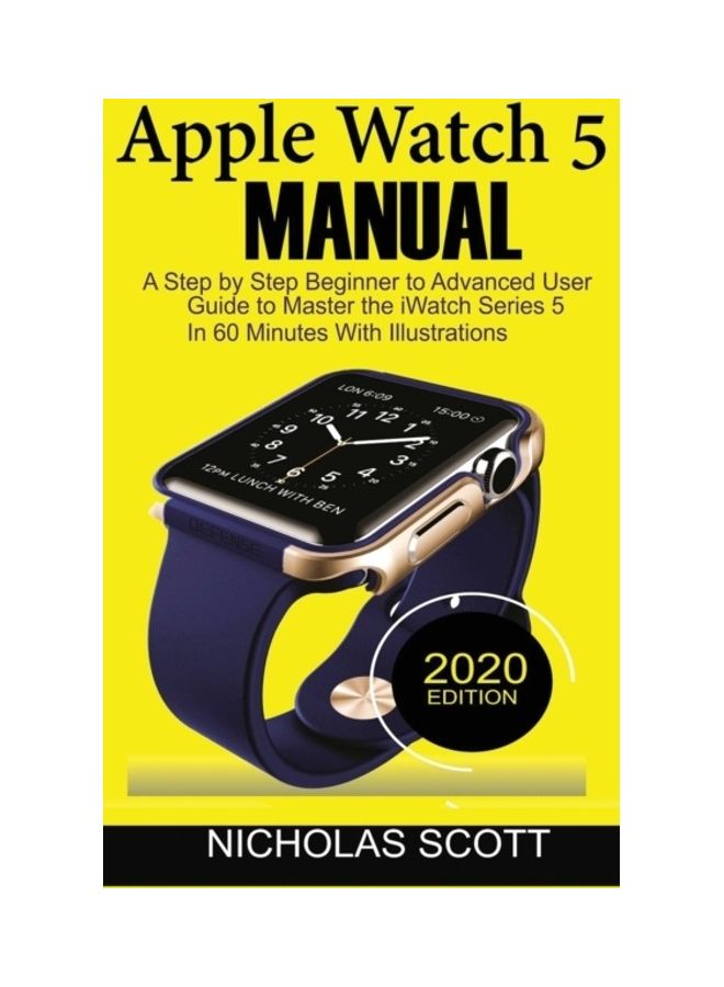 Apple Watch 5 Manual hardcover english 