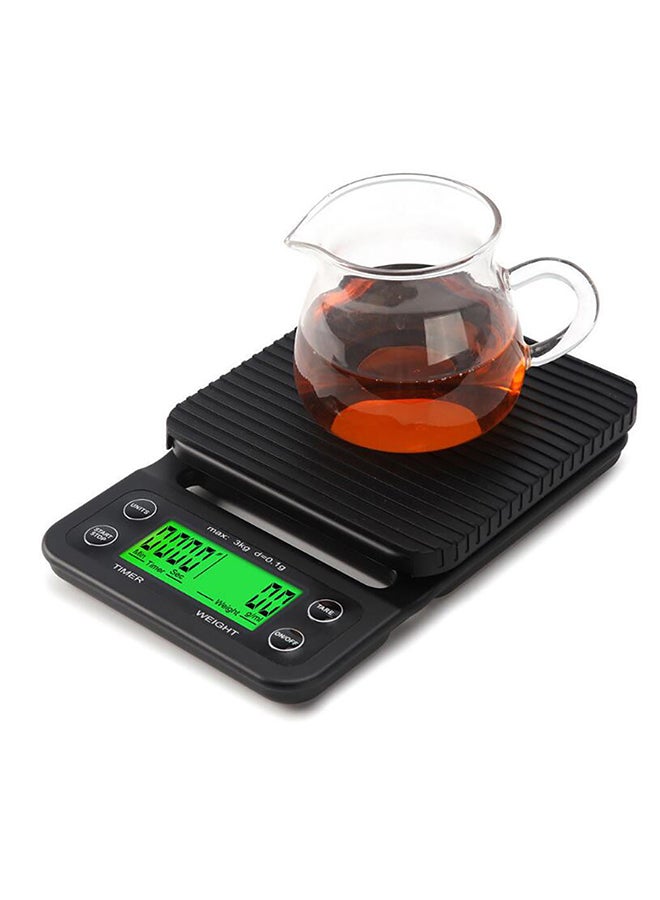 Arabest Electric LCD Display Coffee Drip Scale Black/Green  - Image 2