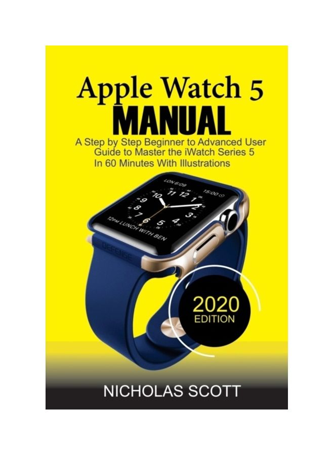 Apple Watch 5 Manual paperback english 