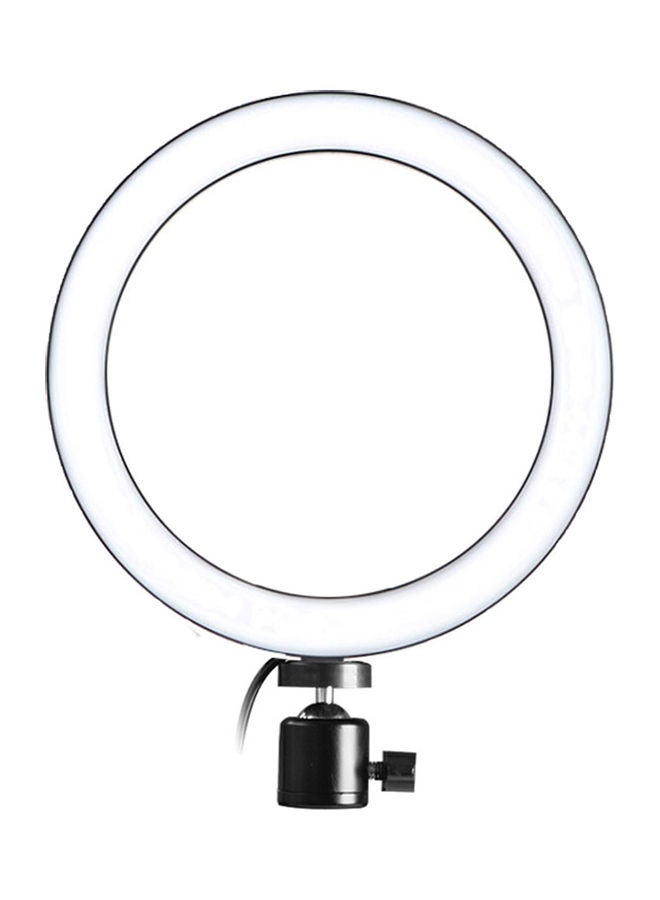 USB Powered Selfie Video LED Ring Light Black - Image 1