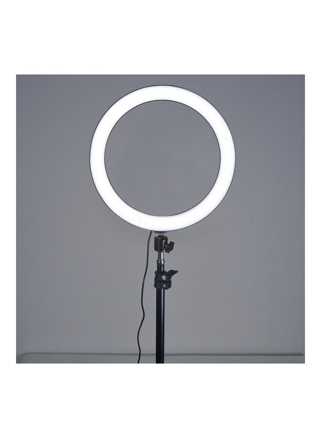 USB Powered Selfie Video LED Ring Light Black - Image 5