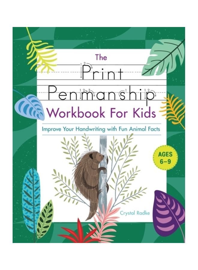 The Print Penmanship Workbook for Kids paperback english