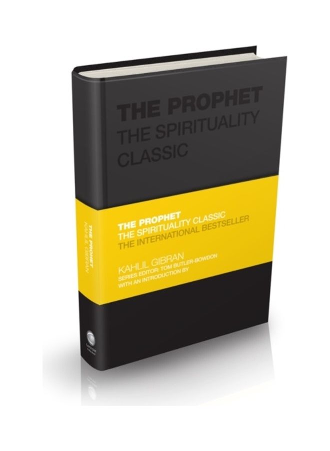 The Prophet: The Spiritual Classic Hardcover English by Kahlil Gibran - 43916