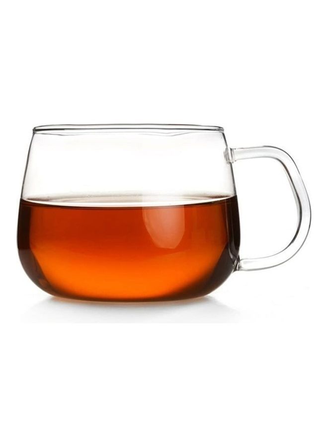 XiuWoo 4-Piece Glass Borosilicate Tea/Espresso Coffee Milk Cup Clear 300ml  - Image 4