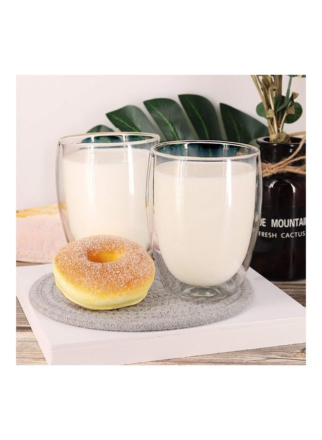 XiuWoo 2-Piece Double Walled Mugs Clear - Image 5