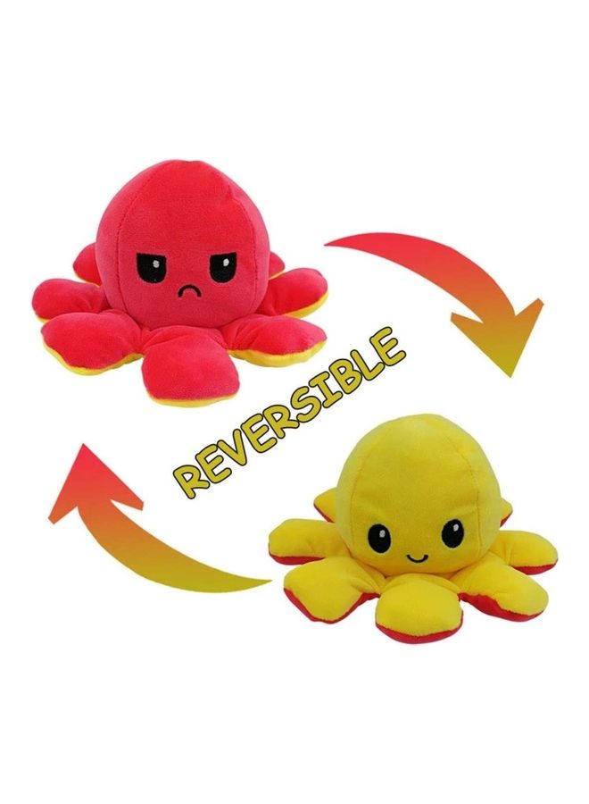 XiuWoo 1-Piece Double Sided Flip Octopus Plush Toys 20cm  - Image 2