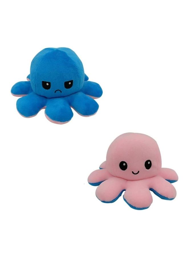 XiuWoo 1-Piece Double-Sided Flip Octopus Plush Toys 20cm - Image 1
