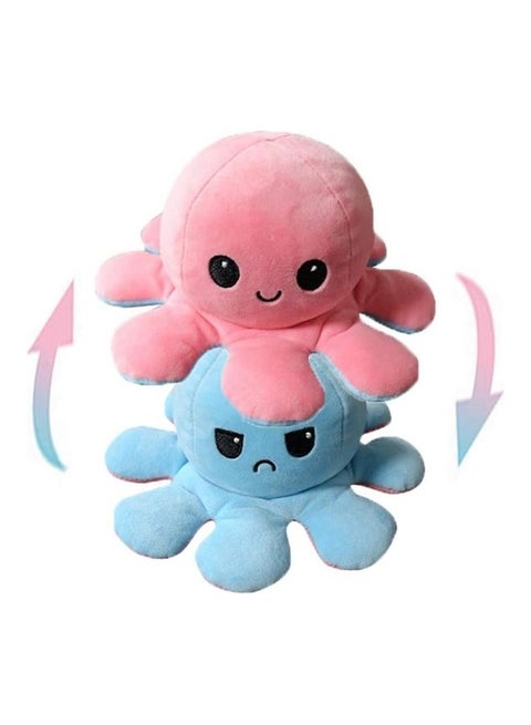 Double-Sided Flip Octopus Doll Small Stuffed Animal 20cm