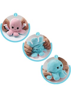 Double-Sided Flip Octopus Doll Small Stuffed Animal 20cm - v1611915706/N44051680A_2