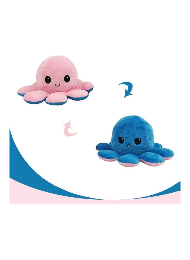 XiuWoo 1-Piece Double Sided Flip Octopus Doll 20cm - Image 1