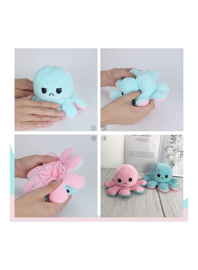 XiuWoo 1-Piece Double Sided Flip Octopus Doll 20cm - Image 2