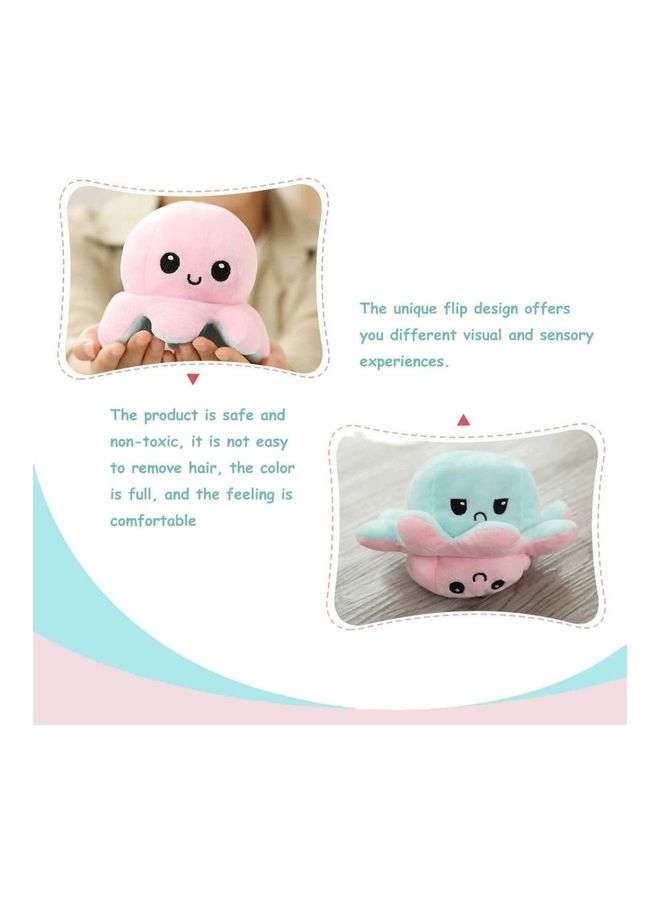 XiuWoo 1-Piece Double Sided Flip Octopus Doll 20cm - Image 3