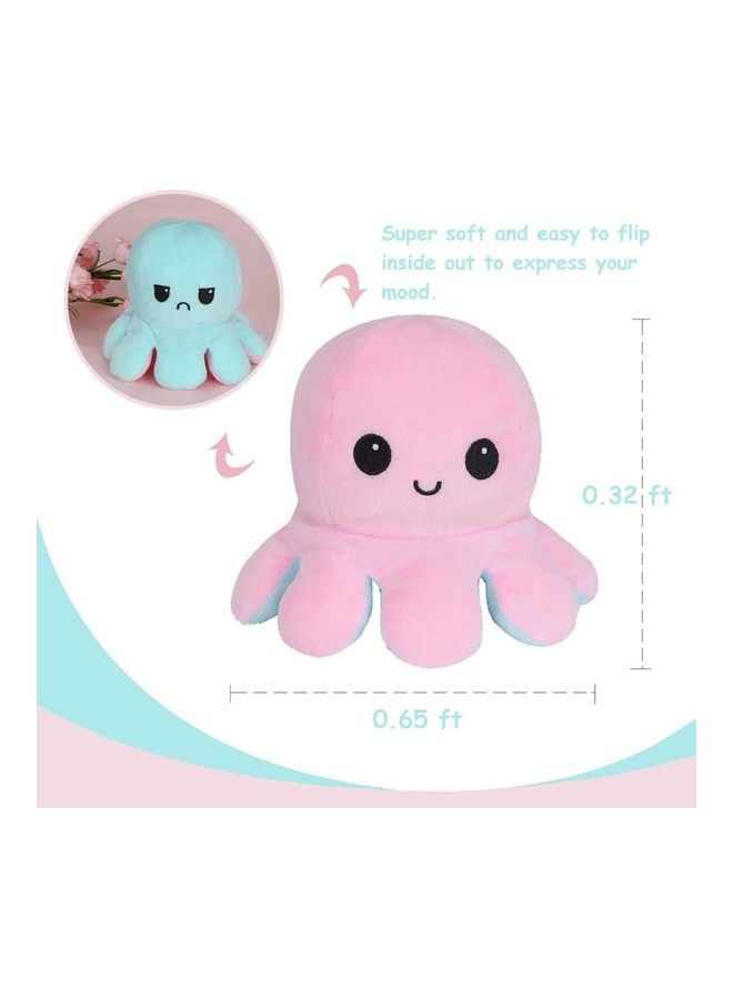 XiuWoo 1-Piece Double Sided Flip Octopus Doll 20cm - Image 4