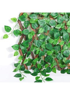 XiuWoo 12-Piece Artificial Hanging Ivy Leaves multicolour 230cm  - Image 2