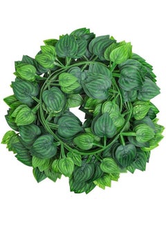 XiuWoo 12-Piece Artificial Hanging Ivy Leaves multicolour 230cm  - Image 4