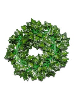 XiuWoo 12-Piece Artificial Hanging Ivy Leaves multicolour 230cm  - Image 5