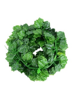 XiuWoo 12-Piece Artificial Hanging Ivy Leaves multicolour 230cm  - Image 1