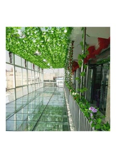 XiuWoo 12-Piece Artificial Hanging Ivy Leaves multicolour 230cm  - Image 2