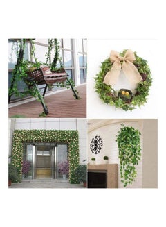 XiuWoo 12-Piece Artificial Hanging Ivy Leaves multicolour 230cm  - Image 5