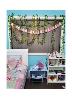 XiuWoo 12-Piece Artificial Hanging Ivy Leaves multicolour 230cm  - Image 2