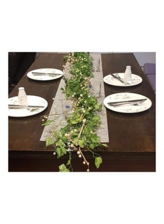 XiuWoo 12-Piece Artificial Hanging Ivy Leaves multicolour 230cm  - Image 4