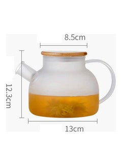 XiuWoo Heat Resistant Glass Teapot Set Clear 800ml  - Image 2