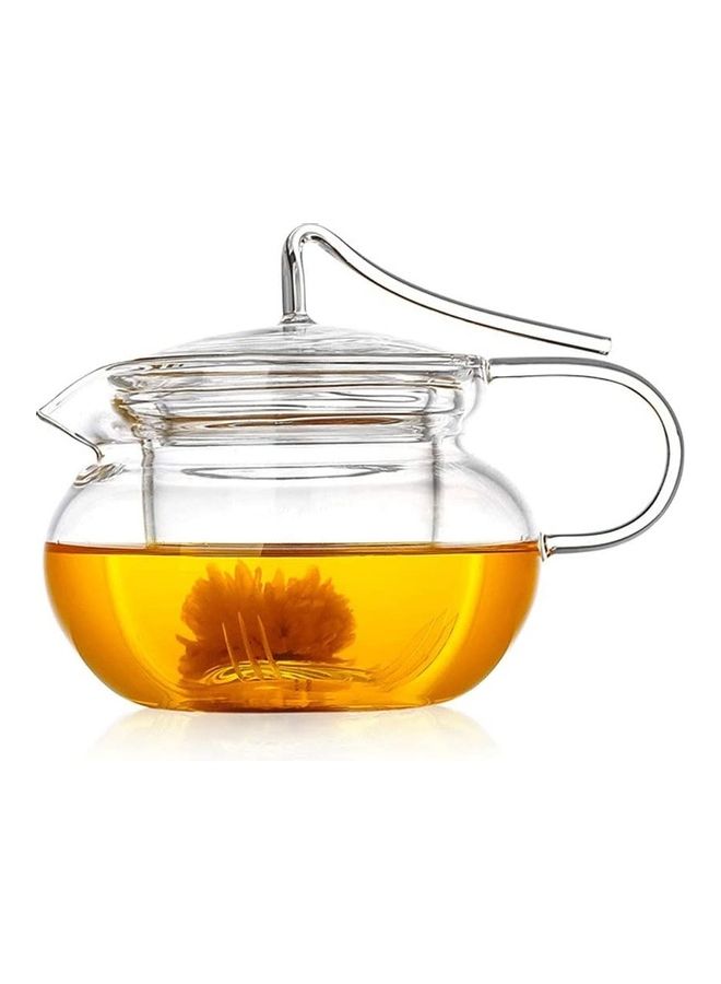XiuWoo Heat Resistant Glass Teapot Set Clear 450ml - Image 1
