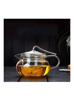 Heat Resistant Glass Teapot Set Clear 450ml - v1611915969/N44051432A_3