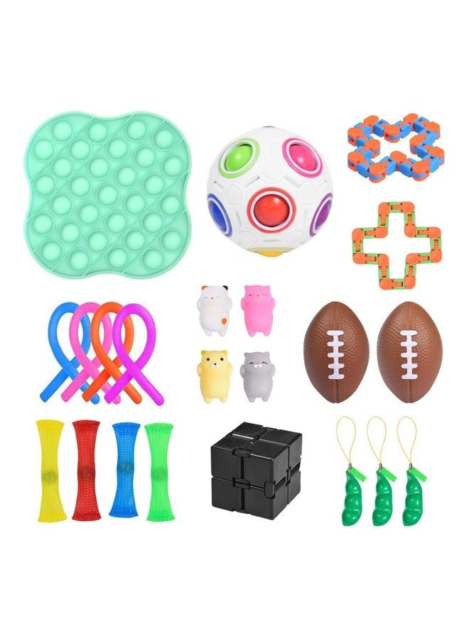 XiuWoo 22-Pack Fidget Sensory Toy Set Stress Relief Toys 10cm - Image 1
