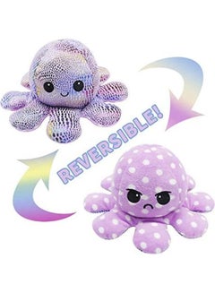 XiuWoo 1-Piece Double Sided Flip Octopus Doll 20cm  - Image 1