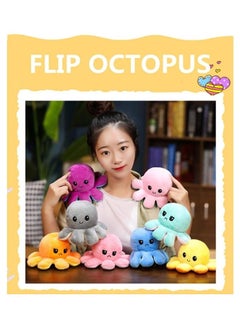 XiuWoo 1-Piece Double Sided Flip Octopus Doll 20cm  - Image 2