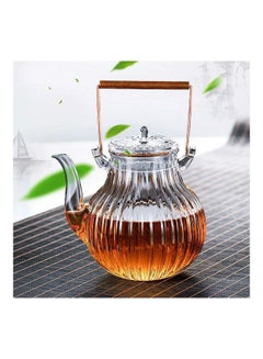 XiuWoo Heat Resistant Glass Teapot Set Clear 750ml  - Image 4