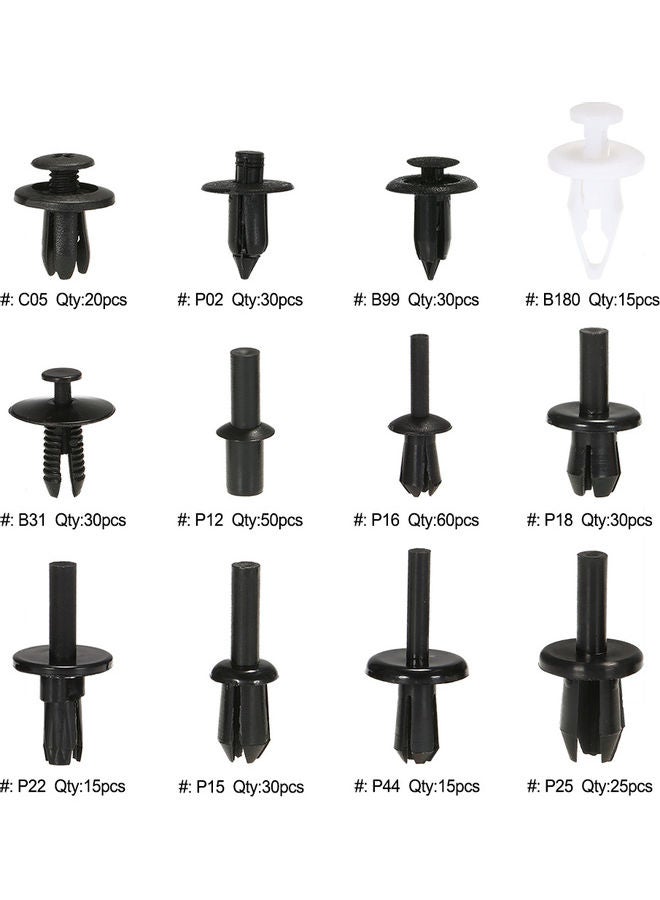 350-Piece Auto Fastener Clips With Clips Removal Tool - Image 3