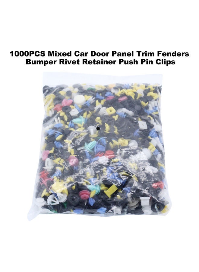 Generic 1000-Pieces Bumper Rivet Retainer Push Pin Clips  - Image 5