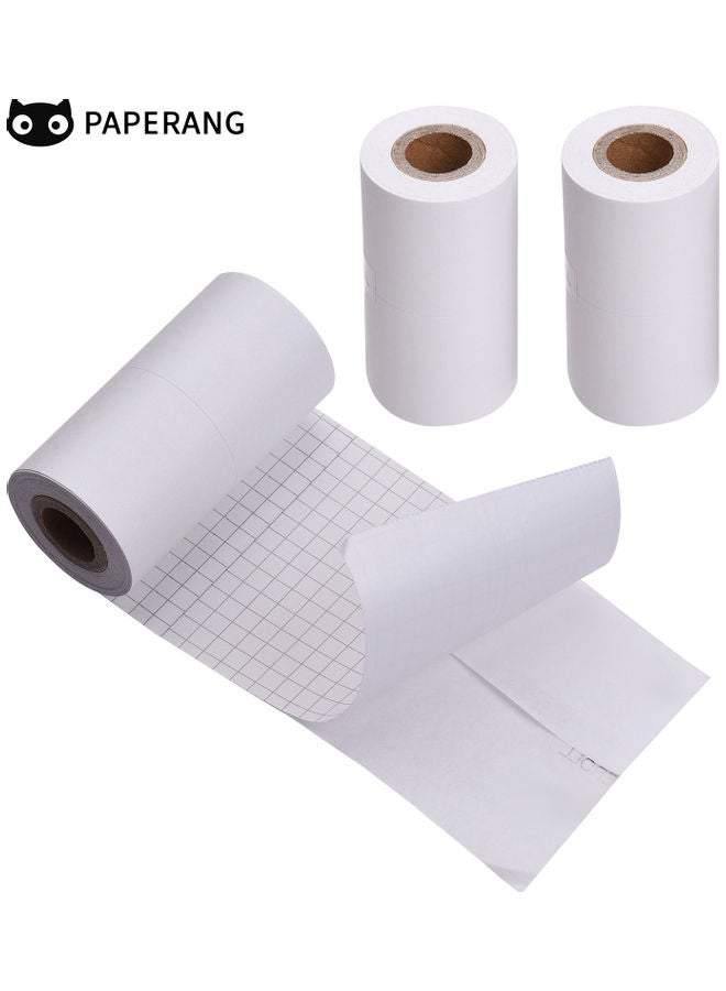 3 Piece Self Adhesive Sticky Thermal Paper Roll 2A0