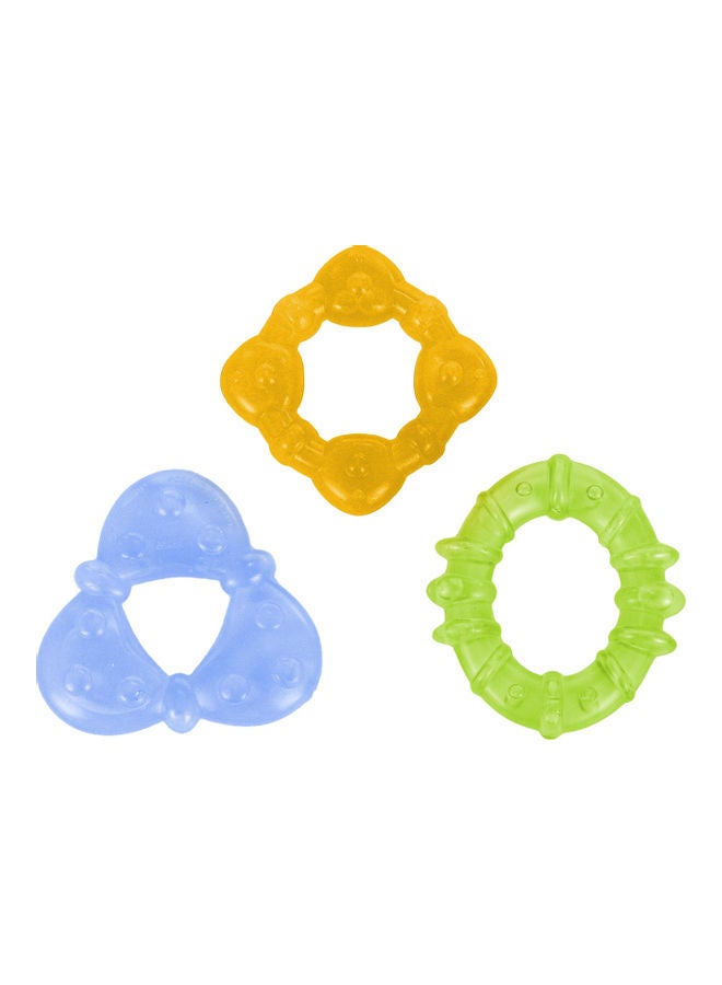 برايت ستارتس طقم عضاضات تشيل آند تيث لسن 3+ شهور  من 3 قطع