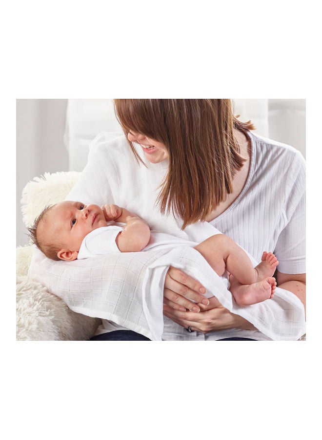 Kinder Valley Muslin Cloths, Pack Of 3 - White - Image 3