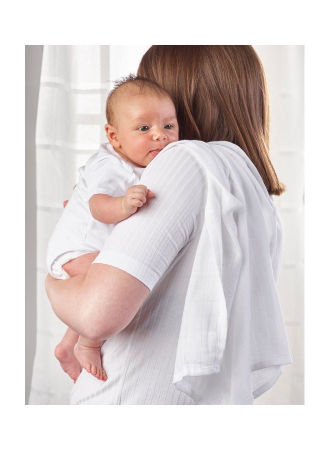 Kinder Valley Muslin Cloths, Pack Of 3 - White - Image 5