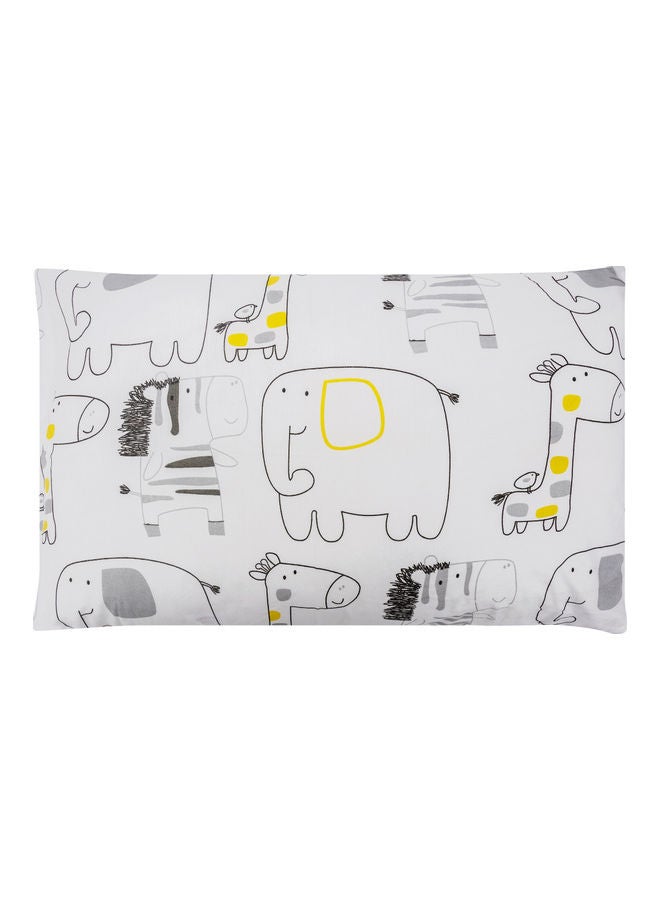Kinder Valley Safari Friends Toddler Bedding Set - Grey - Image 3