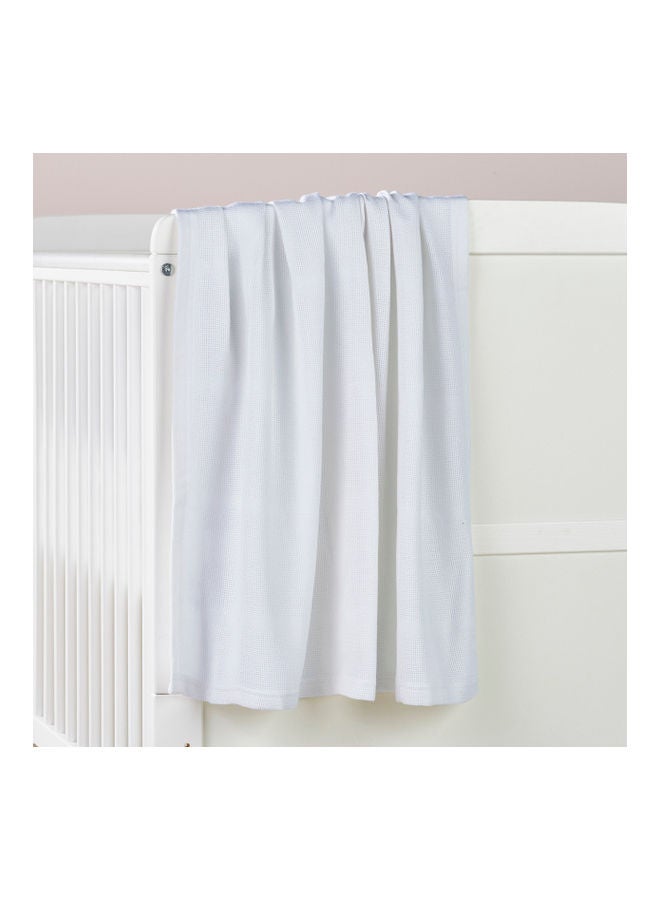 Kinder Valley 2-Piece Traditional Cellular Baby Blanket Set - Image 3