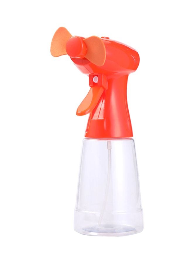 LAWAZIM Water Spray Misting Fan Orange/White 103x83x226mm  - Image 2