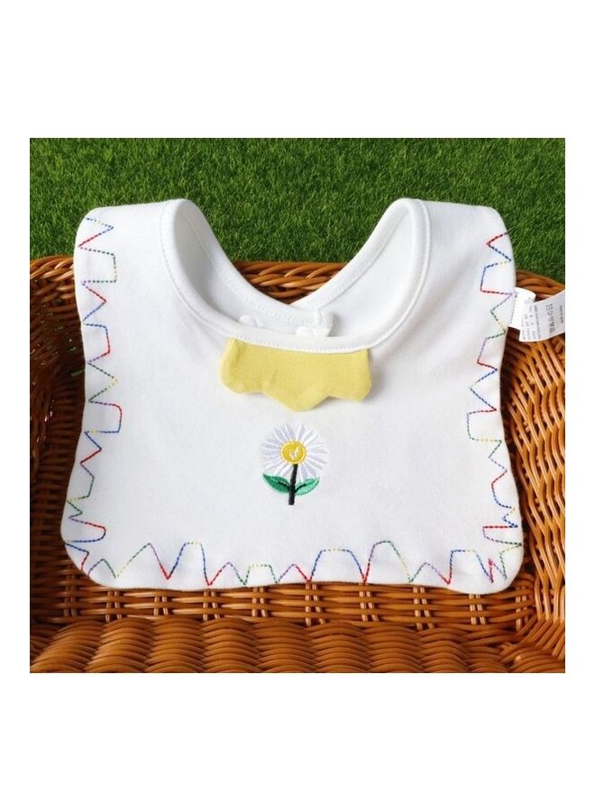 مريلة مربعة مطرزة برسومات كرتونية للأطفال في فصل الخريف والشتاء - Image 3