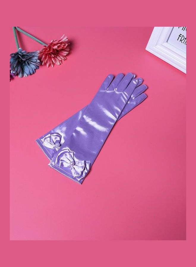 Generic - Performance Full Finger Gloves Purple - Image 1