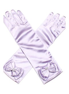 Performance Full Finger Gloves Purple