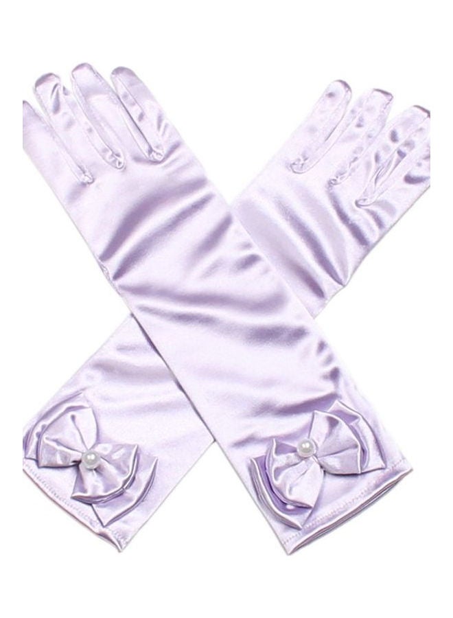 Generic - Performance Full Finger Gloves Purple - Image 1