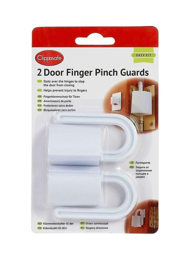 Clippasafe 2-Piece Door Finger Pinch Guard Set  - Image 1